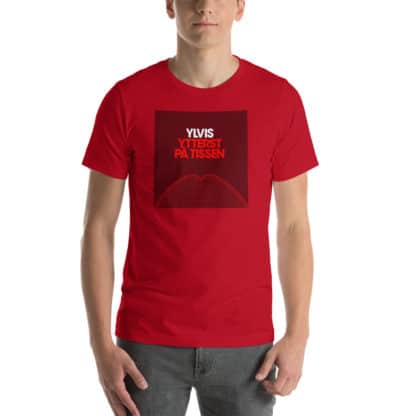 t shirt ylvis ytterst pa tissen red