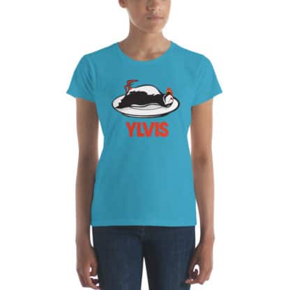 t shirt bird ylvis blue