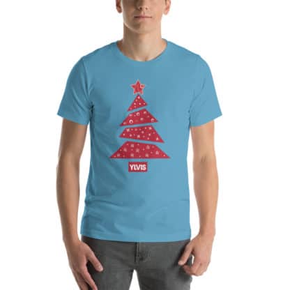 t shirt ylvis tree blue