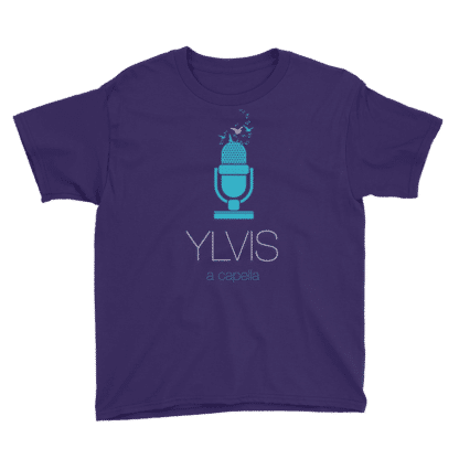 t shirt ylvis a capella purple