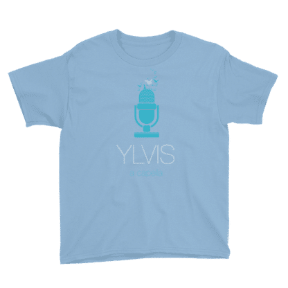 t shirt ylvis a capella blue