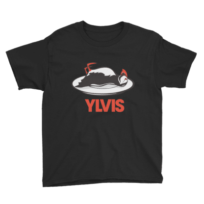 t shirt bird ylvis black