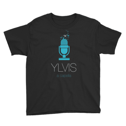 t shirt ylvis a capella black