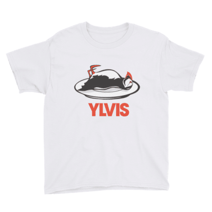 t shirt bird ylvis white