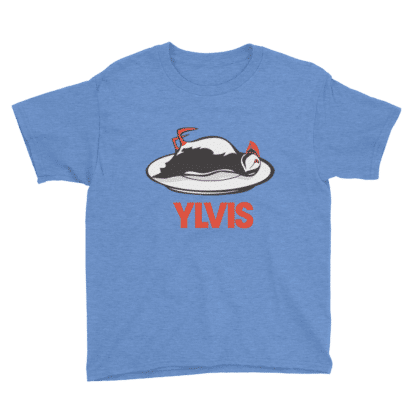 t shirt bird ylvis blue