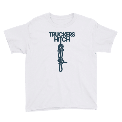 T shirt truckers hitch white