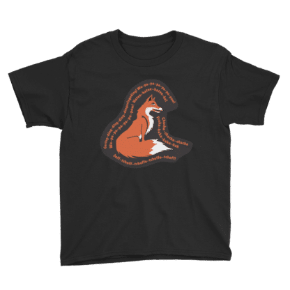 black fox t shirt