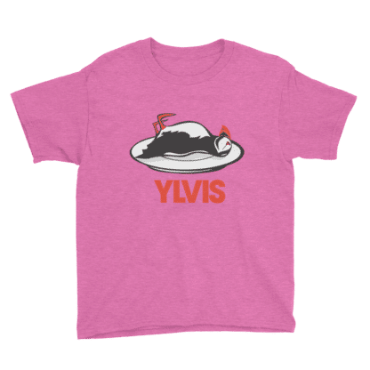 t shirt bird ylvis pink