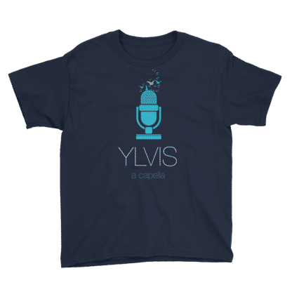 t shirt ylvis a capella navy