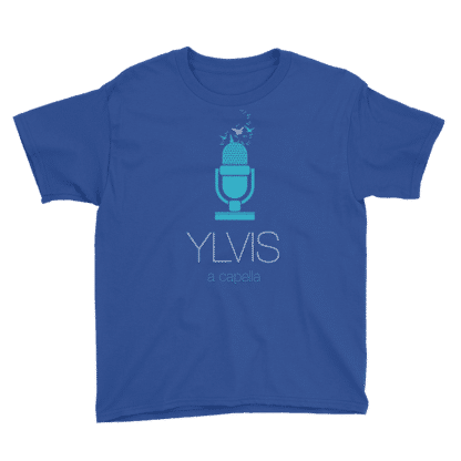 t shirt ylvis a capella blue