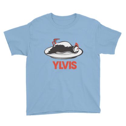 t shirt bird ylvis blue